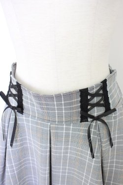 画像3: axes femme POETIQUE / レースアップイレヘムスカート M ブラック T-25-12-26-017-AX-SK-SA-ZT