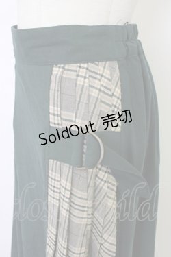 画像3: OLIVE des OLIVE / 切替プリーツスカート  グリーン T-25-12-26-020-0-SK-SA-ZT