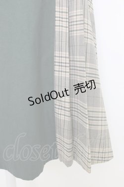 画像4: OLIVE des OLIVE / 切替プリーツスカート  グリーン T-25-12-26-020-0-SK-SA-ZT