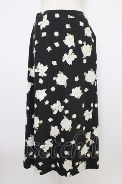画像1: INGEBORG / くちなしpt.スカート 3(サイズ9号) 黒Ｘ白 T-25-12-26-022-LO-SK-SA-ZT