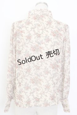 画像2: axes femme / ミュルーズ染色美術館コラボブラウス  ブラウン T-25-12-27-003-AX-BL-SA-ZT506