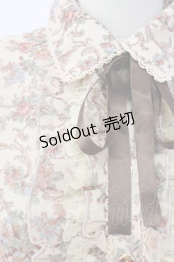 画像3: axes femme / ミュルーズ染色美術館コラボブラウス  ブラウン T-25-12-27-003-AX-BL-SA-ZT506