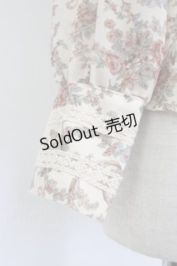 画像4: axes femme / ミュルーズ染色美術館コラボブラウス  ブラウン T-25-12-27-003-AX-BL-SA-ZT506