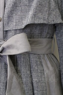 画像3: axes femme / バイカラーシャツワンピース  ネイビー T-25-12-28-003-AX-OP-SA-ZT