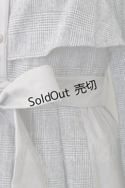 画像3: axes femme / バイカラーシャツワンピース  ネイビー T-25-12-28-003-AX-OP-SA-ZT