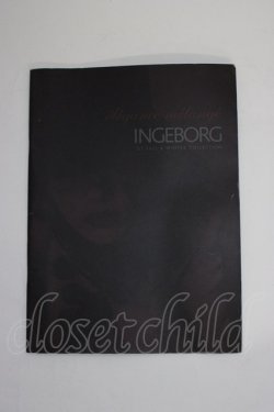 画像1: INGEBORG / 2001年秋冬カタログ  ブラック T-25-12-28-037-LO-ZA-SA-ZT