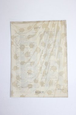 画像2: INGEBORG / 2001夏カタログ  ベージュ T-25-12-28-038-LO-ZA-SA-ZT