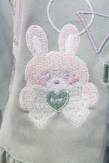 画像5: Amavel / Fancy POP Daydreamレイヤードスカート  グリーン T-25-12-28-008-CA-SK-SA-ZH (5)