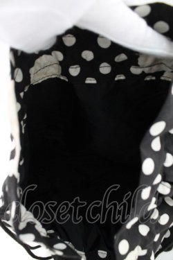 画像3: INGEBORG / カメリアドット柄巾着バッグ  ブラック T-25-12-28-011-LO-BG-SA-ZT