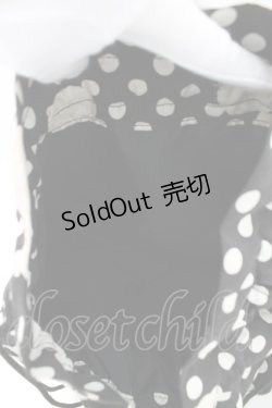 画像3: INGEBORG / カメリアドット柄巾着バッグ  ブラック T-25-12-28-011-LO-BG-SA-ZTK020