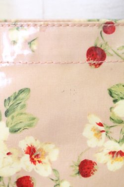 画像3: PINK HOUSE / イチゴ柄ビニールコートバッグ  ピンク T-25-12-28-012-LO-BG-SA-ZT