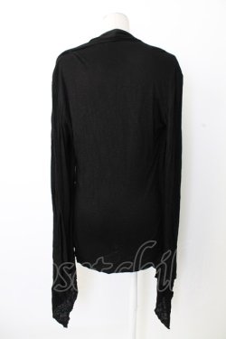 画像2: CIVARIZE / Uniteドレープ長袖カットソー 46 黒 T-25-12-28-002-GO-TO-SA-ZT