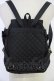 画像2: INGEBORG / ロゴリボンリュック  ブラック T-25-12-28-019-LO-BG-SA-ZT (2)