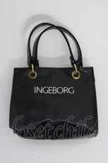 画像1: INGEBORG / ミニバッグ  ブラック T-25-12-28-020-LO-BG-SA-ZTK026 (1)