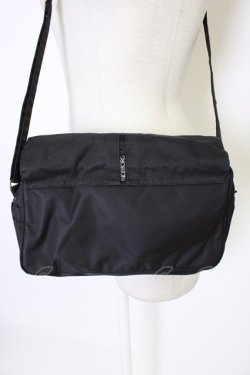 画像2: INGEBORG / ロゴリボンショルダーバッグ  ブラック T-25-12-28-021-LO-BG-SA-ZT