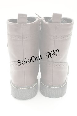 画像2: F i.n.t / ウイングチップワークブーツ L ブラウン T-25-12-29-005-CA-SH-SA-ZT