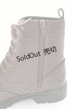 画像5: F i.n.t / ウイングチップワークブーツ L ブラウン T-25-12-29-005-CA-SH-SA-ZT