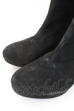 画像5: F&A / バックリボンプレーンブーツ L ブラック T-25-12-29-006-LO-SH-SA-ZT