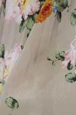 画像7: INGEBORG / フラワーブーケ総柄ワンピース  アイボリー T-25-12-31-013-LO-OP-SA-ZT350 (7)