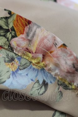 画像14: INGEBORG / フラワーブーケ総柄ワンピース  アイボリー T-25-12-31-013-LO-OP-SA-ZT