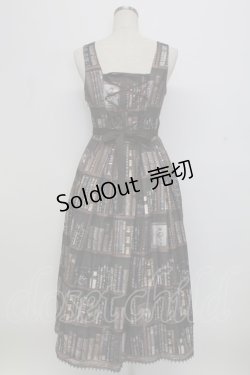 画像2: Avenue Denfer / 本棚ジャンパースカート S ブラウン T-25-12-31-015-LO-OP-SA-ZT