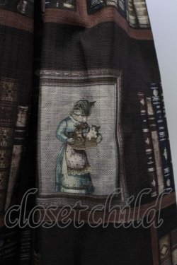 画像4: Avenue Denfer / 本棚ジャンパースカート S ブラウン T-25-12-31-015-LO-OP-SA-ZT