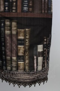 画像6: Avenue Denfer / 本棚ジャンパースカート S ブラウン T-25-12-31-015-LO-OP-SA-ZT