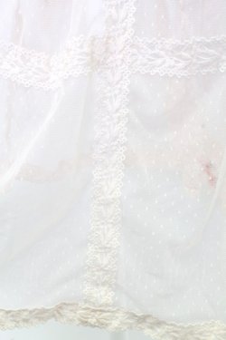 画像6: 熊逗醤 / ジャガードベスト&レースロングベスト  黒Ｘアイボリー T-25-12-31-018-0-TO-SA-ZT