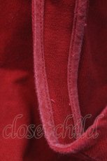 画像8: PINK HOUSE / ロゴpt&刺繍ワッペンジャンパースカート  レッド T-25-12-31-021-LO-OP-SA-ZT447 (8)