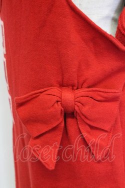 画像3: PINK HOUSE / スウェットジャンパースカート  レッド T-25-12-31-022-LO-OP-SA-ZT