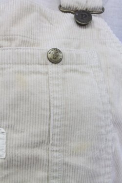 画像4: PINK HOUSE / コーデュロイオーバーオールジャンパースカート  ベージュ T-25-12-31-023-LO-OP-SA-ZT