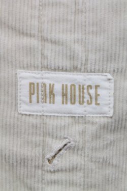 画像5: PINK HOUSE / コーデュロイオーバーオールジャンパースカート  ベージュ T-25-12-31-023-LO-OP-SA-ZT