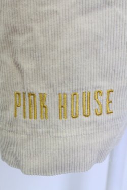 画像9: PINK HOUSE / コーデュロイオーバーオールジャンパースカート  ベージュ T-25-12-31-023-LO-OP-SA-ZT