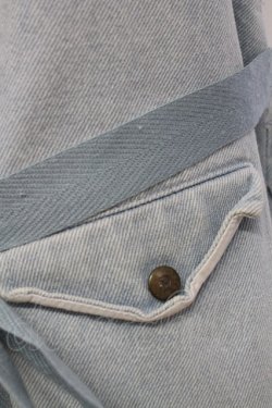 画像3: PINK HOUSE / かおくまワッペンデニムワンピース  ライトブルー T-25-12-31-024-LO-OP-SA-ZT