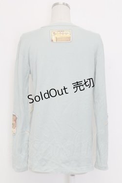 画像2: PINK HOUSE / クリスマスクマ長袖Tシャツ M ミント T-25-12-31-001-LO-TS-SA-ZT439