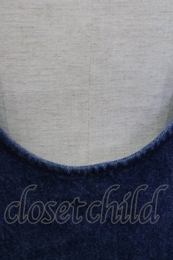 画像7: PINK HOUSE / テリア刺繍&ワッペンジャンパースカート  インディゴ T-25-12-31-026-LO-OP-SA-ZT