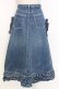 画像2: PINK HOUSE / 裾フリルデニムスカート  インディゴ T-25-12-31-035-LO-SK-SA-ZT (2)