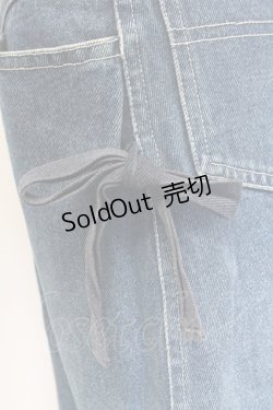 画像4: PINK HOUSE / 裾フリルデニムスカート  インディゴ T-25-12-31-035-LO-SK-SA-ZT