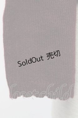 画像8: axes femme / オーナメント刺繍ニットカーディガン  ボルドー T-25-12-31-006-AX-TO-SA-ZT