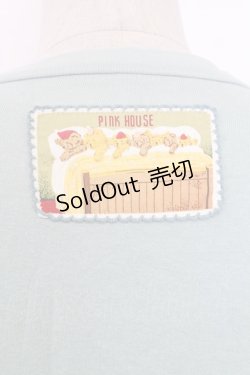 画像4: PINK HOUSE / クリスマスクマ長袖Tシャツ M ミント T-25-12-31-001-LO-TS-SA-ZT439