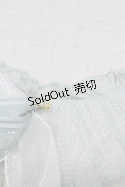 画像8: Mie Ye / 鈴蘭刺繍チュールサイド編み下げジャンパースカート  ミント T-25-12-31-008-0-OP-SA-ZT