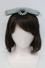 画像8: Miss Point / ハイネックレース長袖ワンピース  グリーンＸアイボリー T-25-12-31-009-0-OP-SA-ZT427 (8)