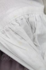 画像11: Avenue Denfer / ハイネックレース薔薇格子刺繍ワンピース S ラベンダーＸ白 T-25-12-31-011-LO-OP-SA-ZT519 (11)