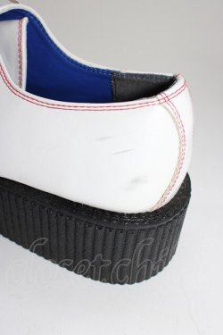 画像6: YOSUKE / 厚底ラバーソール(ホワイトコンビ) 26CM 白Ｘ赤Ｘブラウン T-26-01-04-023-PU-SH-SA-ZT