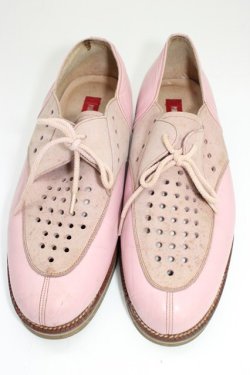 画像1: PINK HOUSE / パンチングシューズ XL ピンク T-26-01-04-025-LO-SH-SA-ZT