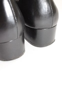 画像5: axes femme kawaii / ローヒールリボンパンプス L 黒 T-26-01-04-030-AX-SH-SA-ZT