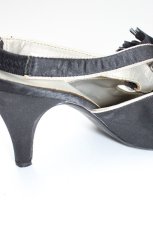 画像7: axes femme / シフォンフラワーパンプス M 黒 T-26-01-04-031-AX-SH-SA-ZTK028 (7)