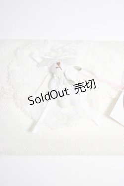 画像3: axes femme / くまハートポケットティッシュケース  白 T-26-01-04-006-AX-ZA-SA-ZT