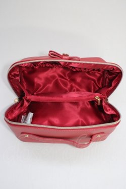 画像4: m petit by misako / ビジューリボンポーチ  ピンク T-26-01-04-001-LO-ZA-SA-ZT