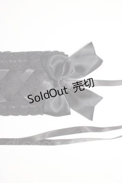 画像3: Snowdrop to Saint Maria / 編み上げリボンヘッドドレス  黒 T-26-01-04-011-0-AC-SA-ZT